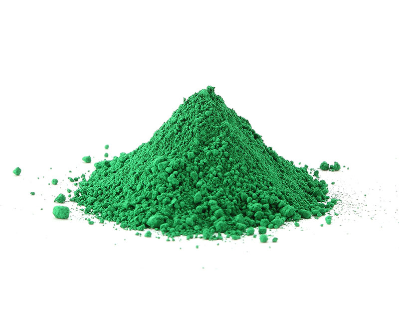 美術(shù)綠為色彩艷麗的一種工業(yè)顏料之一